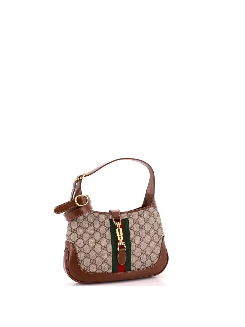 Gucci Jackie Hobo Gg Coated Canvas #323248G22B
